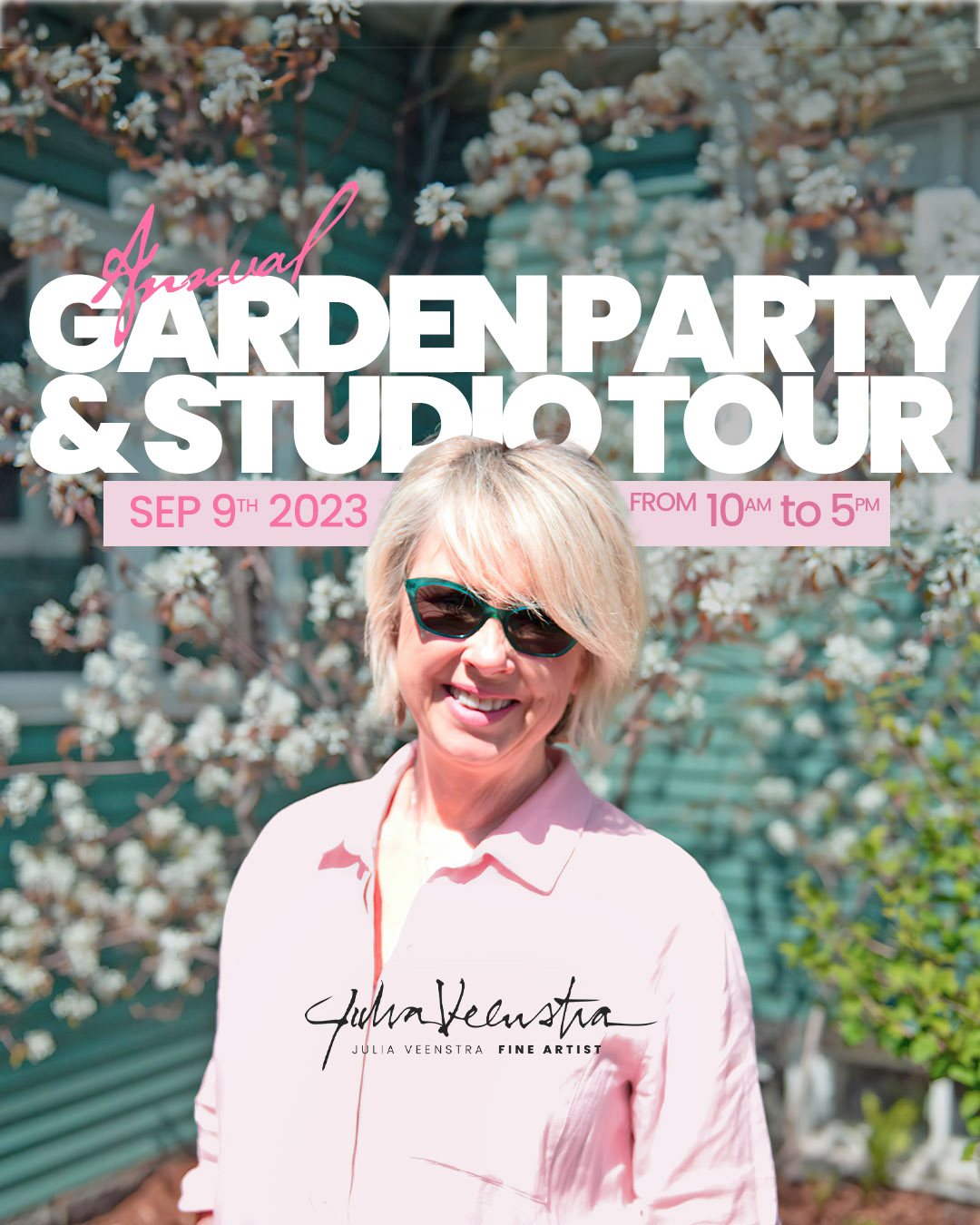 Sep 9th: Garden Party and Studio Tour!
