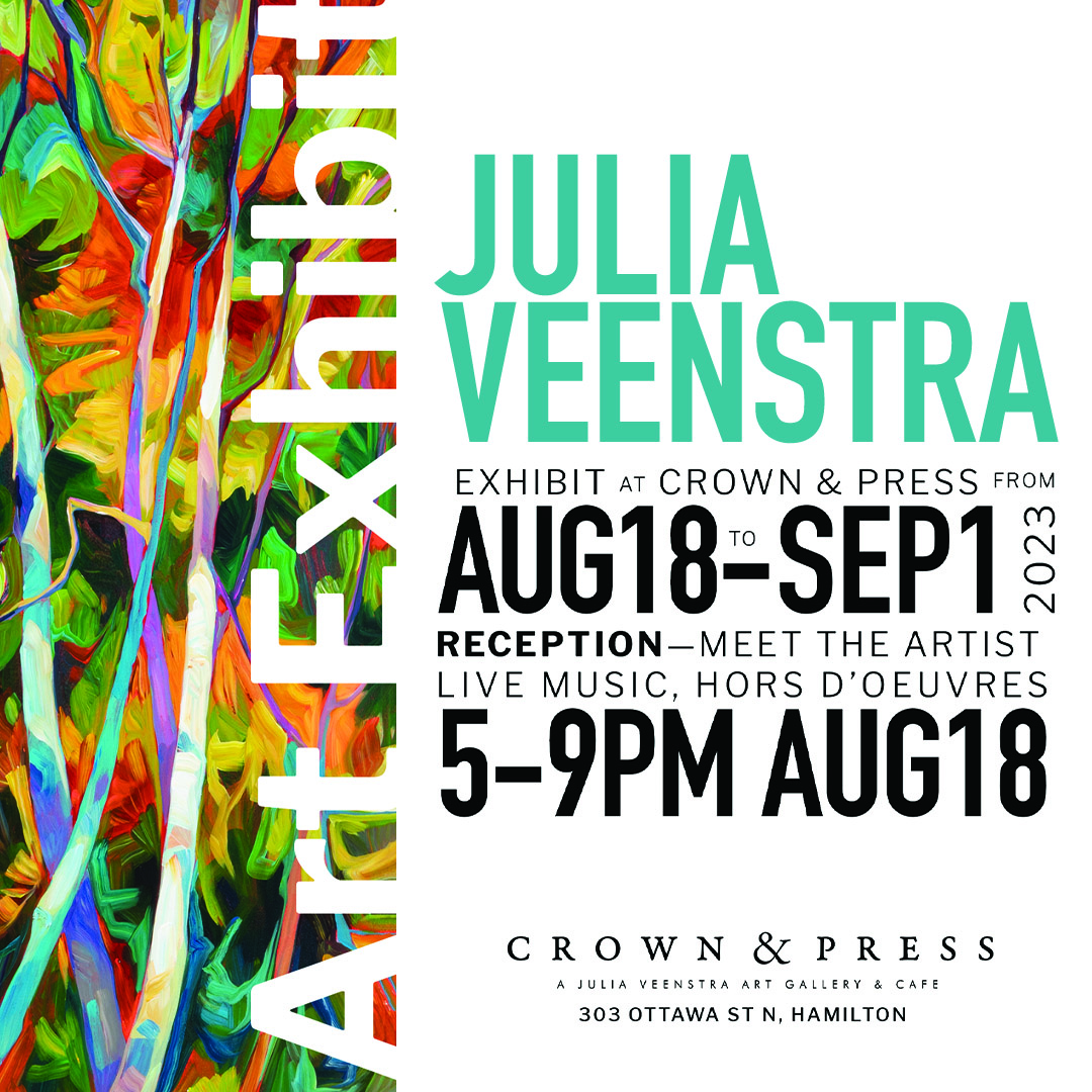 My very own show at Crown & Press!